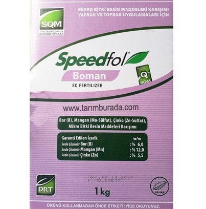 Boman Bor Mangan Çinko Mix Gübresi 1 Kg