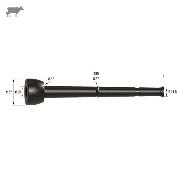 Uzun Meme Lastiği İlgün tip (Kauçuk Memelik - 4 lü Paket)