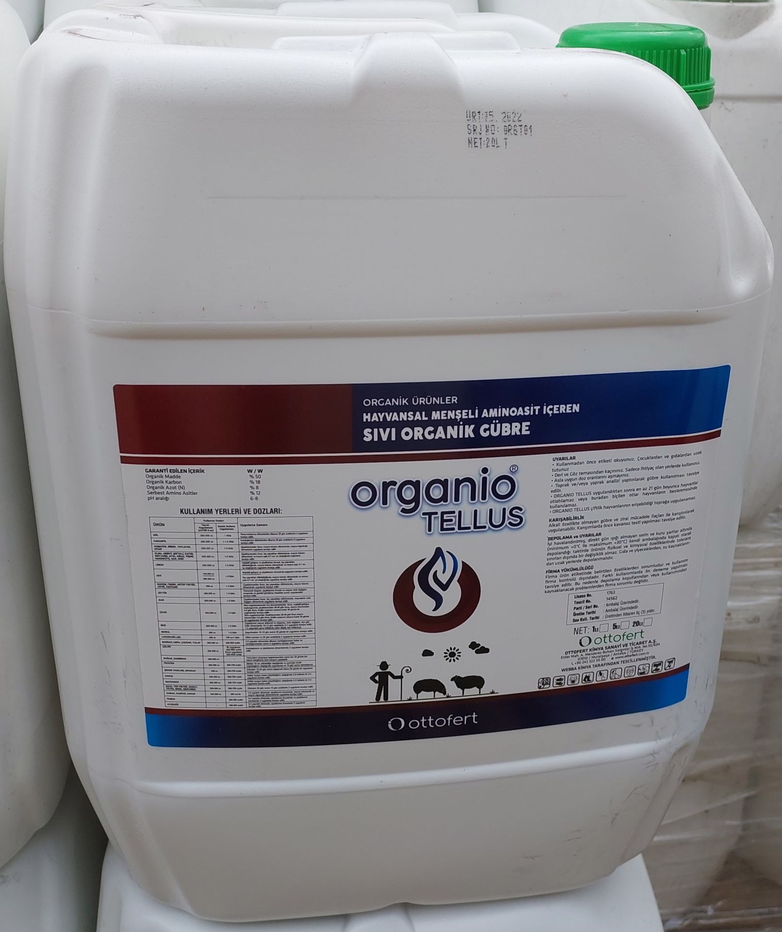 Hayvansal Menşeli Aminoa sit  20 Lt