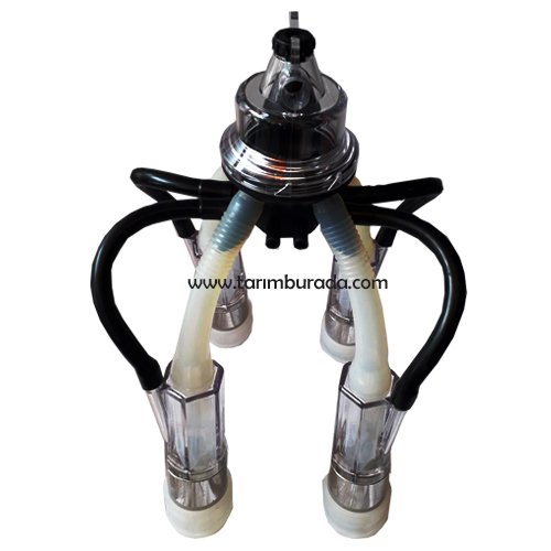 Süt Sağım Pençe Takımı Şeffaf Kılıf Silikon 160 cc