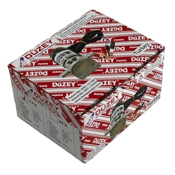 Düzey Alüminyum Gövde Küçük Dalgıç Transfer Pompası 12 Volt