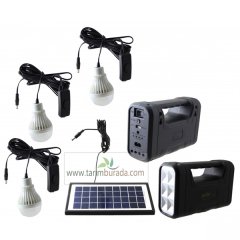 Güneş Enerjisi ile Telefon Şarj Cihazı ve Solar Aydınlatma Sistemi