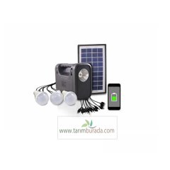 Güneş Enerjisi ile Telefon Şarj Cihazı ve Solar Aydınlatma Sistemi