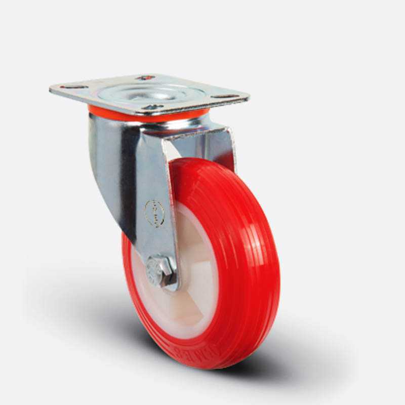 Döner Tablalı Poliüretan Teker Çap:80X30