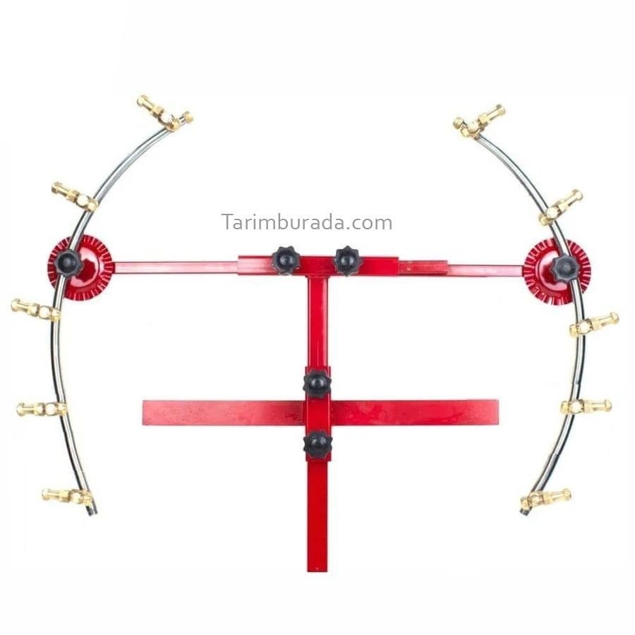 Hilal Tip Turbo Stoper Memeli Uzatılabilir Krom İlaçlama Makina Aparatı