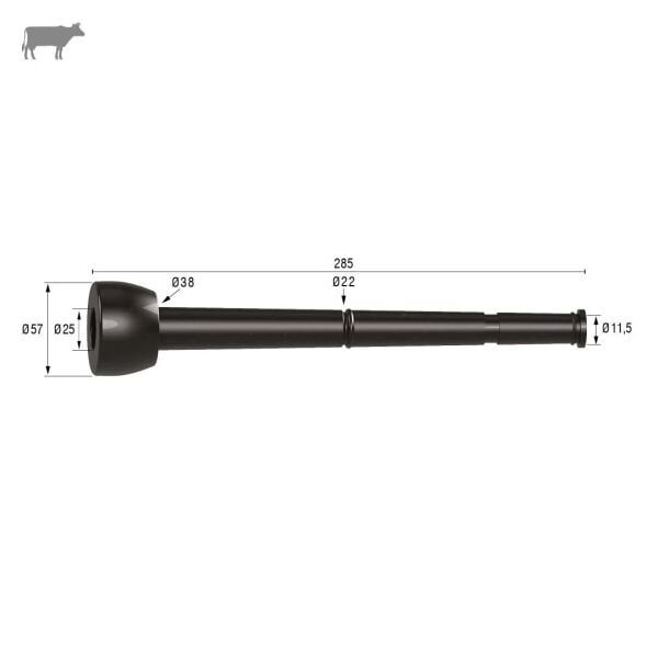 Uzun Meme Lastiği İlgün Tip (Kauçuk Memelik - 4 lü Paket)