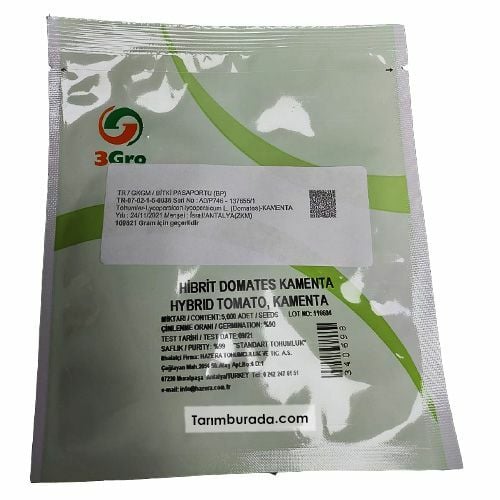 Salçalık Domates Tohumu Kamenta F1 5,000 Çekirdek