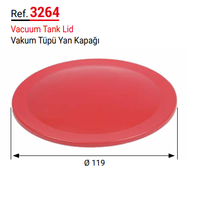 Vakkum Hava Tank Yan Kapak