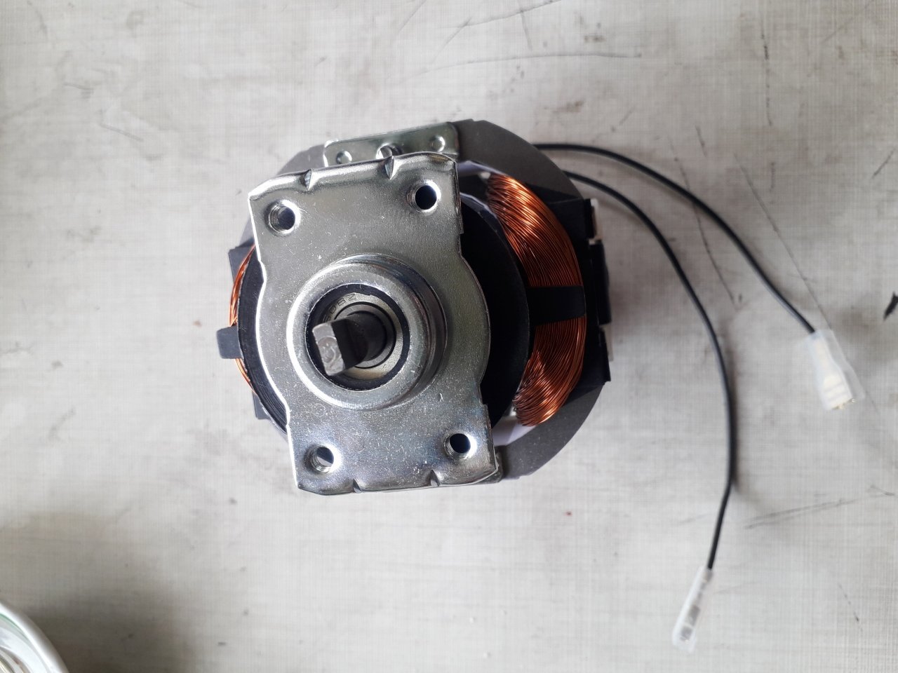 Krema makinesi motoru