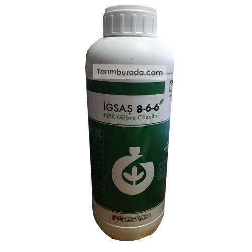 Sıvı Npk Azot-Fosfor-Potasyum Gübre 8-6-6 1 Lt