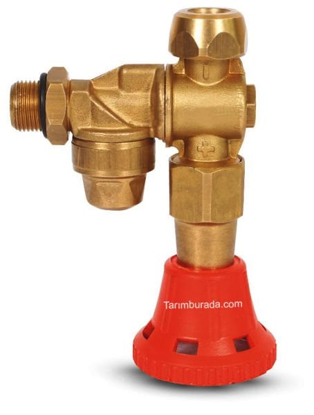 Turbo Atomizör Meme Konik Hüzmeli 1.2 Mm Plaketli  Stoperli  Seramik Uçlu 3/8''  Hunili