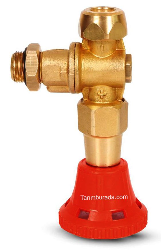 Stopersiz Turbo Atomizör Meme Konik Hüzmeli 1.2 Mm Plaketli    Seramik Uçlu 3/8''  Hunili