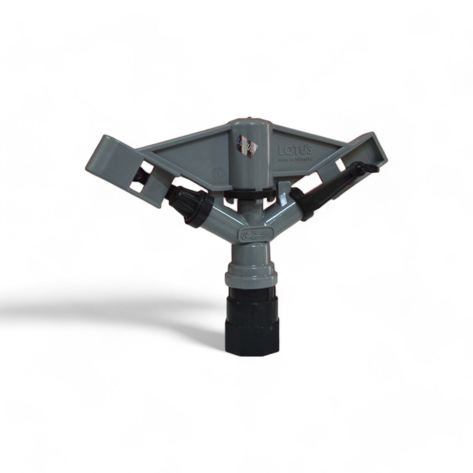 Lotus Çift Çarpar Gri Başlık