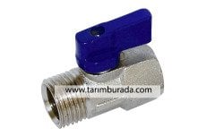 Mini Metal  Küresel Vana	 1/2