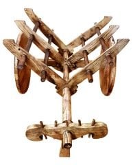 Ahşap Kağnı Sehpa Dekor