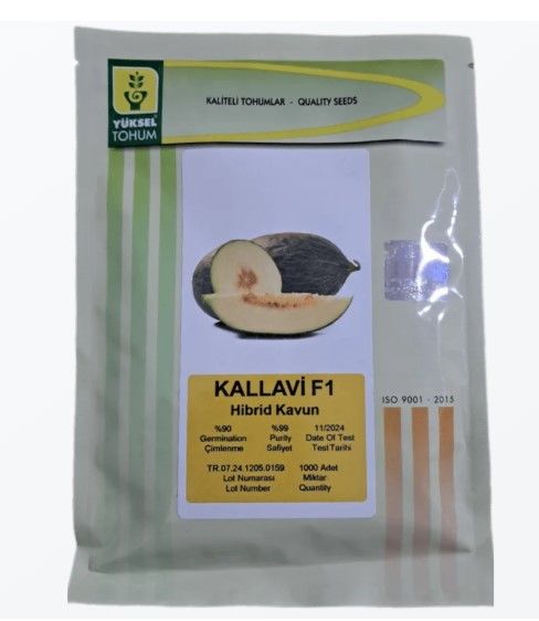 Kavun Tohumu Kallavi F1 Hibrit 1000 Çekirdek