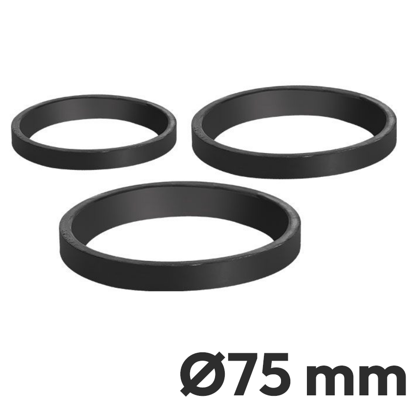Ø 75 Lik Mandallı  Boru Abot Contası  (2.5'luk)