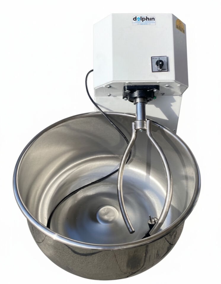 35 Kg Hamur Yoğurma, 25 Kg Un - 10 Lt Su -35 Kg Hamur Kapasiteli, Ev Ve Profesyonel Kullanım