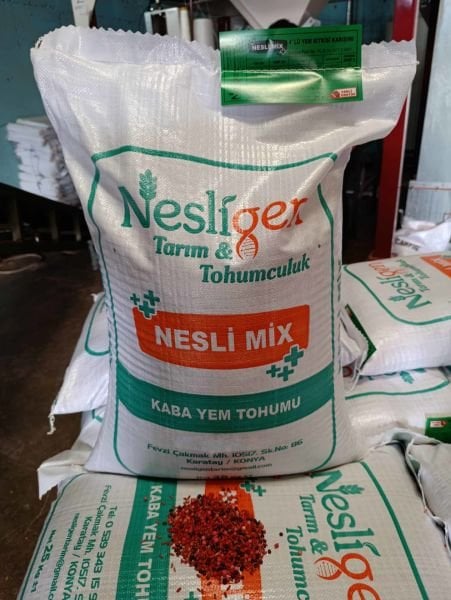 5'li Karışım Yem Bitkisi Tohumu 25 Kg