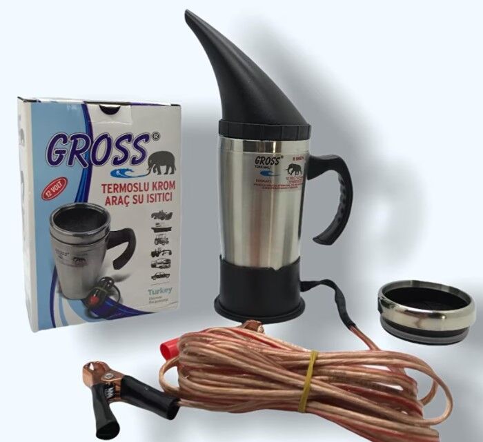 Gross Oto Far Temizleme Far Parlatma Kiti Huni ve Krom Kettle