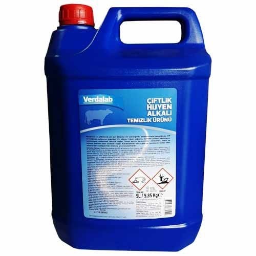 Verdalab Süt Sağım Alkali Temizlik Deterjan 5 Litre