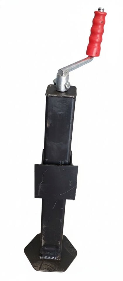 Ayarlı Römork Kriko  80x80 mm Profil 3,5 Ton