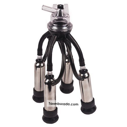 Krom Süt Sağım Demeti 160 cc