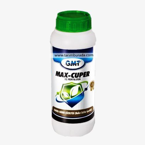 Yaprak Gübresi Max Cupper  bakır 1 Lt
