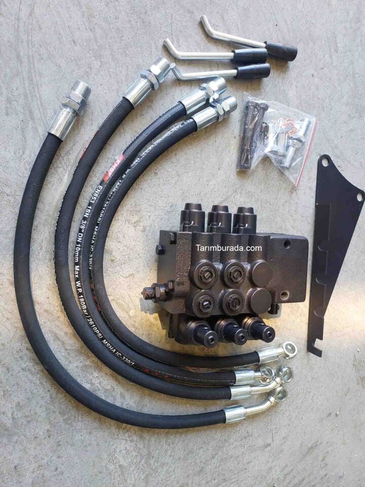 Massey Hidrolik Beyin Damper Valf Seti  4 Çıkışlı