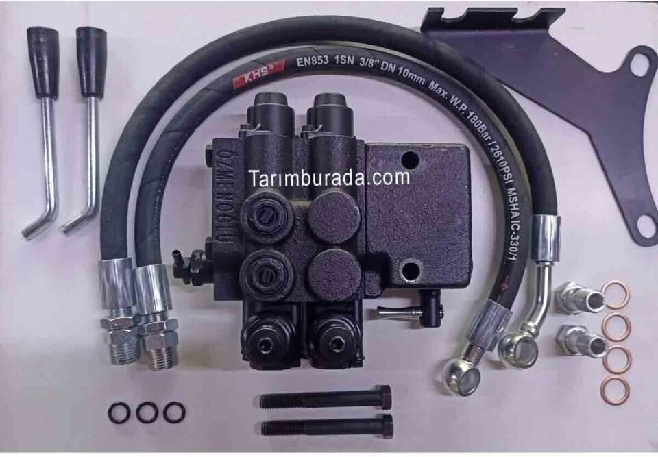 Massey Hidrolik Beyin Damper Valf Seti  2 Çıkışlı