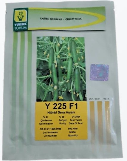 Sırık Hıyar Tohumu Sera Multi Y225 F1 - 500 Çekirdek