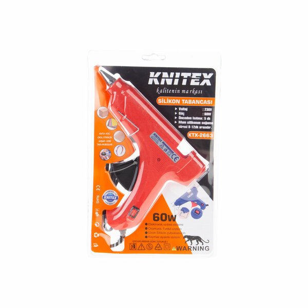 Knitex Silikon Tabancası Büyük 60 W