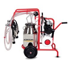 Çift Sağım Süt Sağma Makinesi Paslanmaz Güğüm