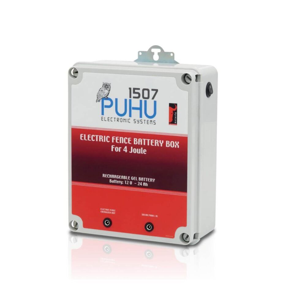 Ecos Güneş Enerjili Elektrikli Çit Cihazı (4 Joule) (Kuruluma Hazır Set)