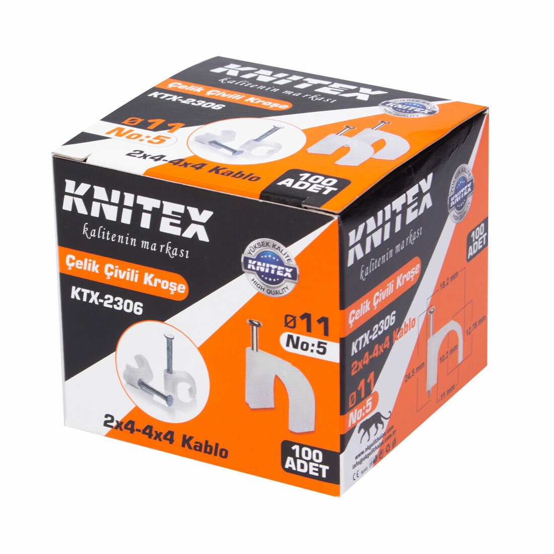 Çivili Kroşe 100 Lü Numara 5