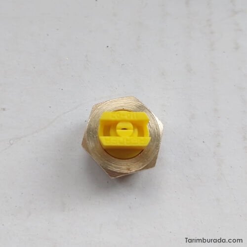 İlaçlama Pulverizatör Yelpaze Meme Ucu ve Somunu (Dar) 02