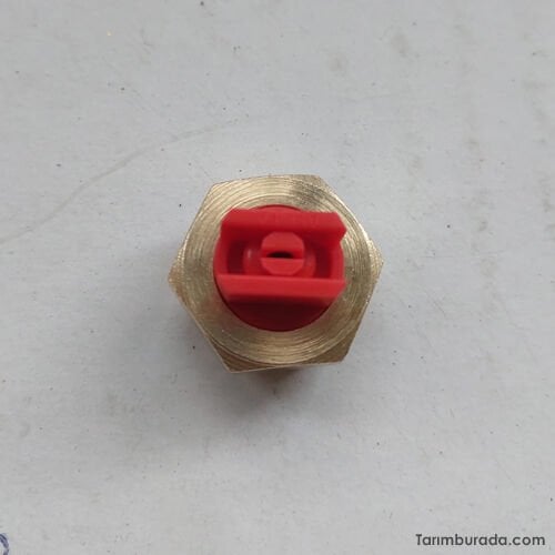 İlaçlama Pulverizatör Yelpaze Meme Ucu ve Somunu (Geniş) 04