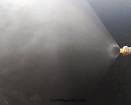 İlaçlama Pulverizatör Yelpaze Meme Ucu ve Somunu (Geniş)