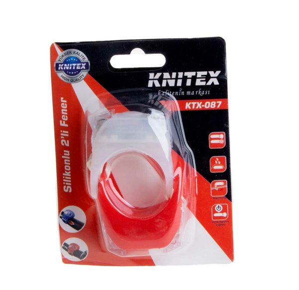 Bisiklet Feneri Silikonlu Fener 2 Li